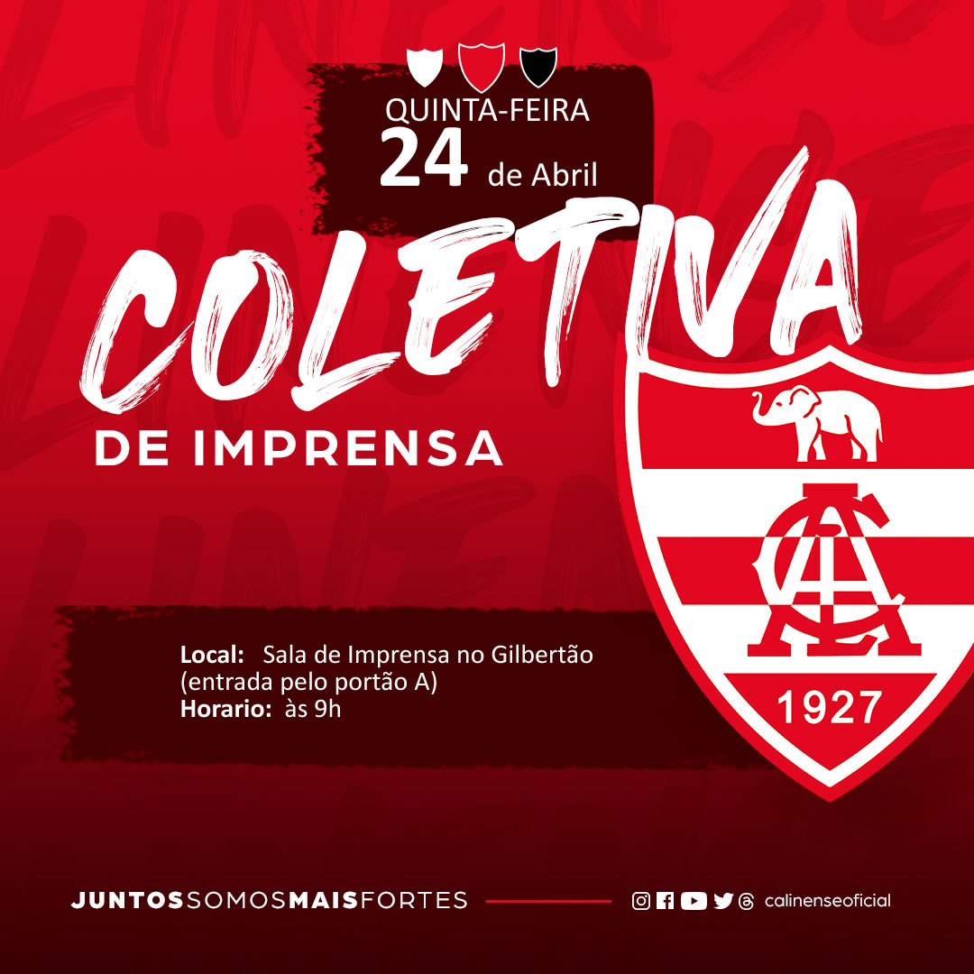 Convite à Imprensa: Apresentação do Novo Gerente de Futebol