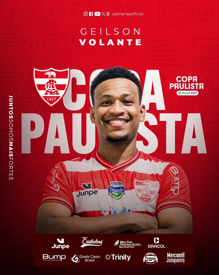 Volante Geilson, acerta com o Linense