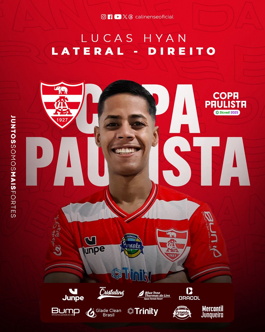 Lucas Hyan está de volta ao Linense