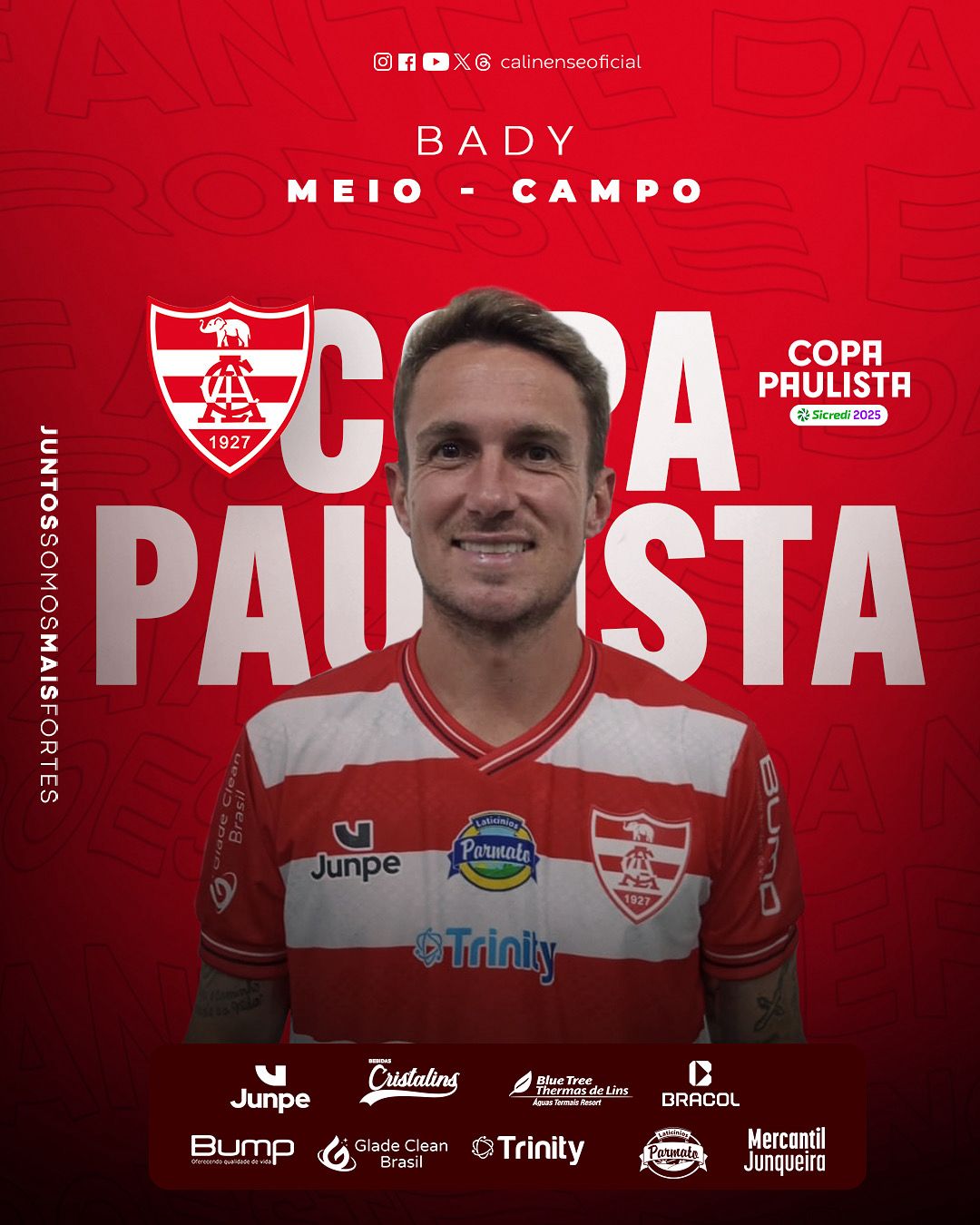 Linense contrata o meia Bady!