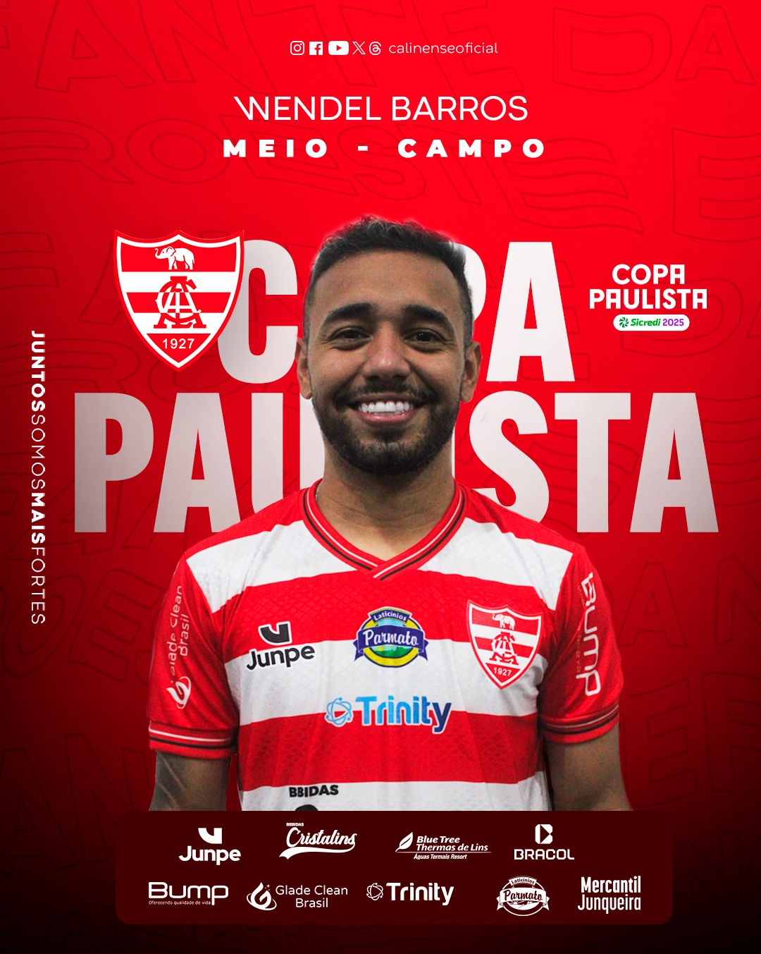 Wendel Barros está de volta ao Linense!