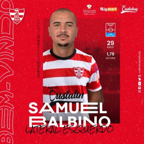 Samuel Balbino está de volta ao Linense!