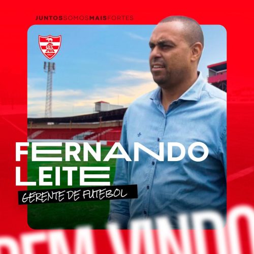 Linense apresenta o gerente de futebol Fernando Leite