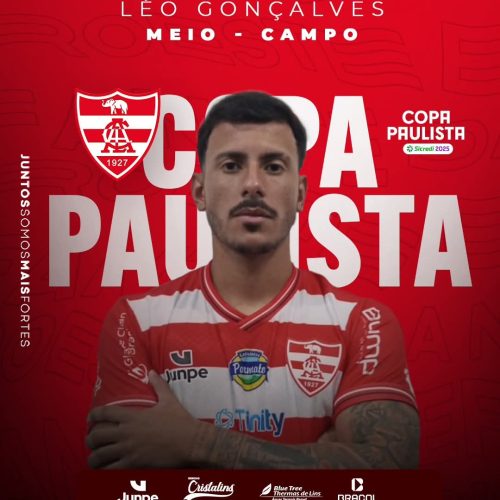 Linense acerta com o meia Léo Gonçalves