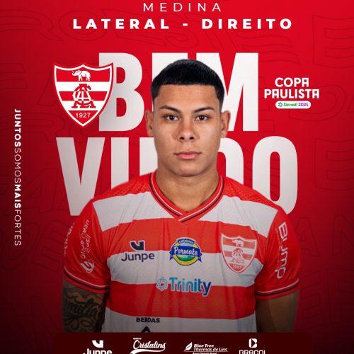 Medina é o novo reforço do Linense para a lateral direita