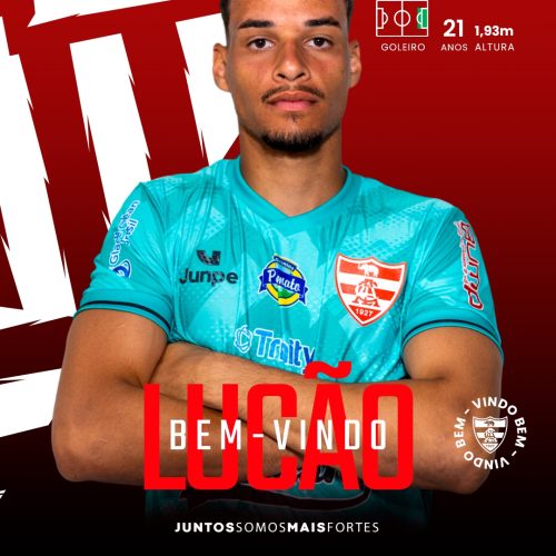 Goleiro Lucão, acertada com o Linense