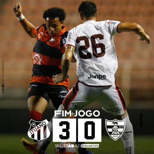 Linense perde para o Ituano em Itu