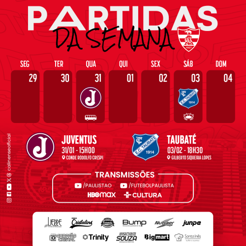 Chegou mais uma semana do Paulista A2 Sicredi 2024!