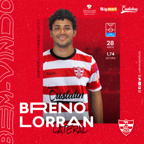 Seja bem-vindo, Breno!
