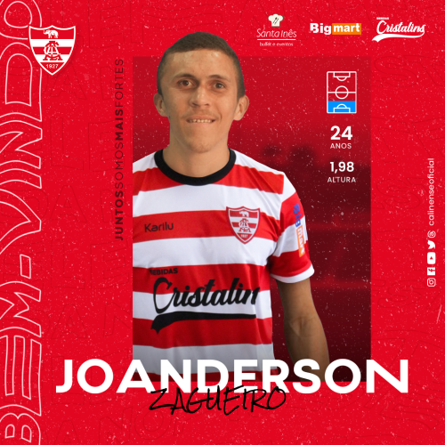 Seja bem-vindo, Joanderson!