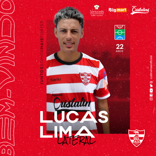 Seja bem-vindo, Lucas!