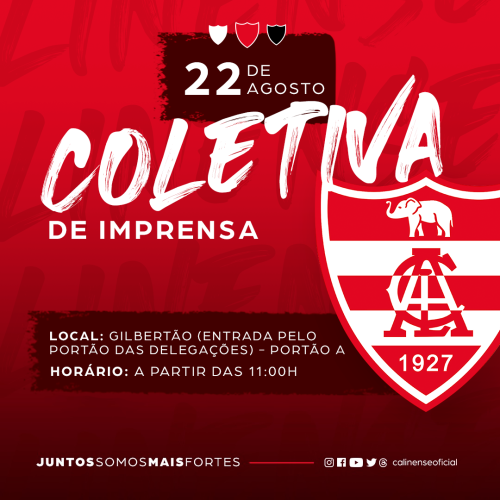 Coletiva de imprensa para apresentação do novo técnico