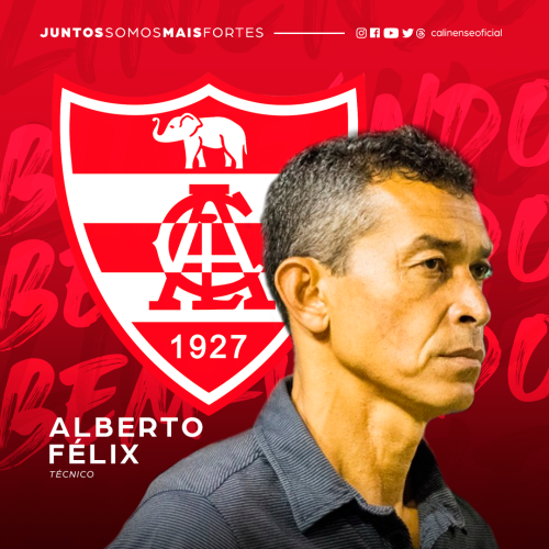 Alberto Felix, é o novo técnico do Clube Atlético Linense.